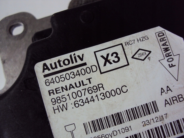 фото №4, Модуль датчик подушка безопасности renault koleos ii