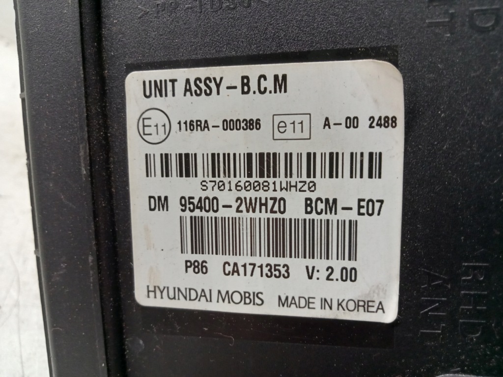 фото №4, Hyundai santa fe iii 2012-2018 модуль блок управления bcm