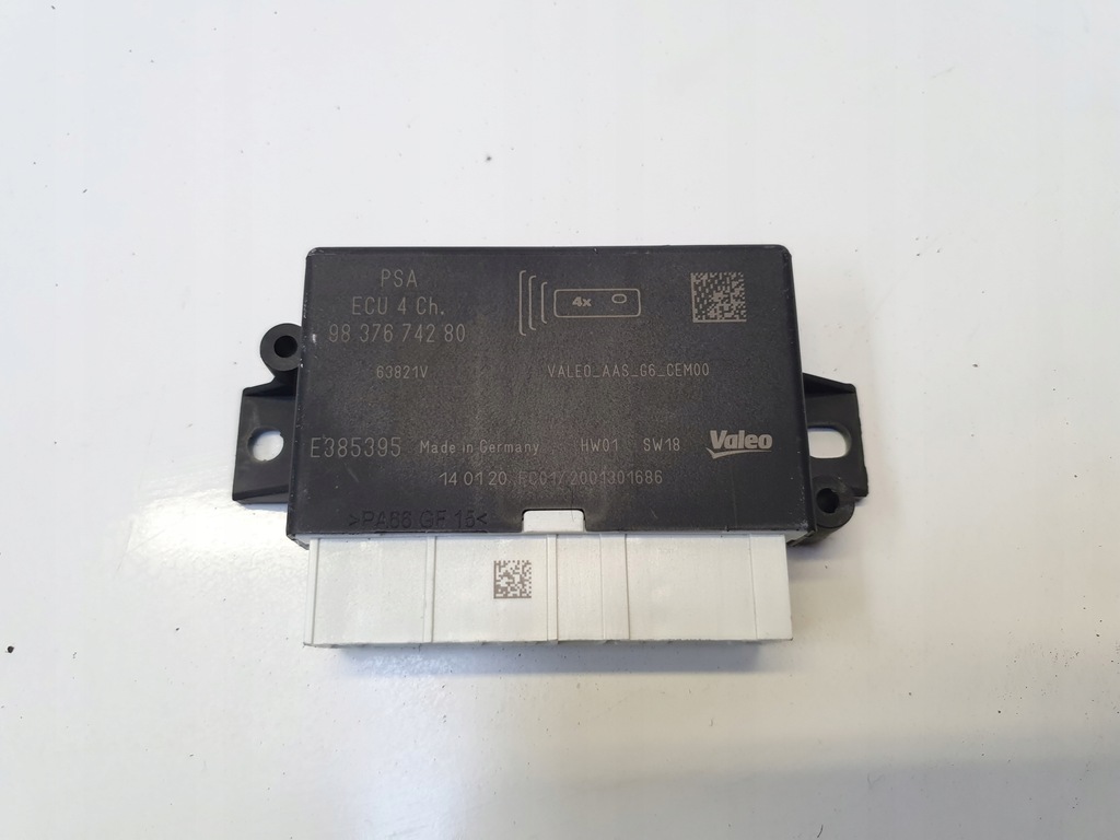 фото №1, Corsa f модуль датчиков парковки pdc 9837674280