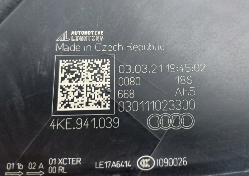 Audi e-tron full led 19- фара лампа передняя левая 4ke941039 Недорого