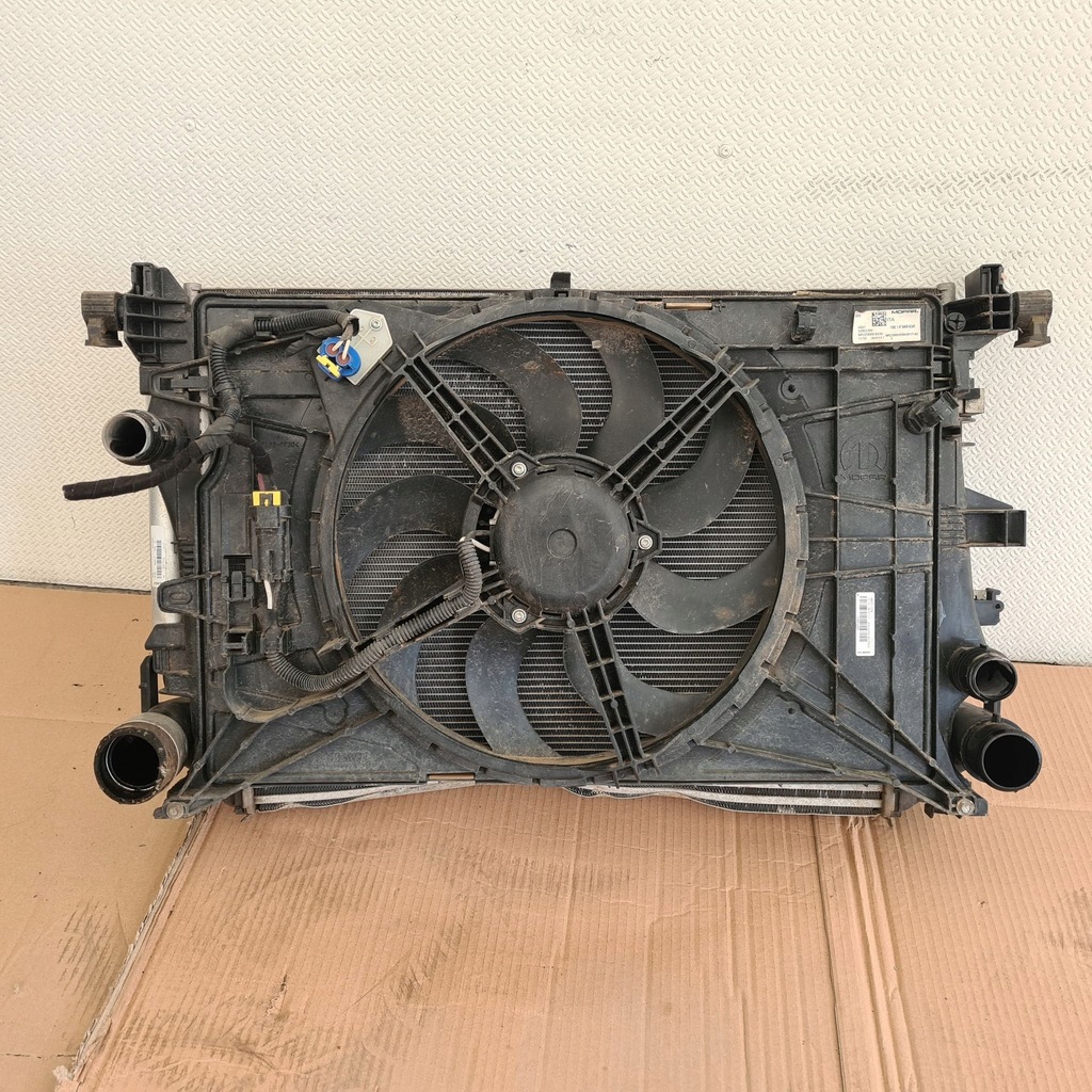 фото №2, Jeep renegade 500x комплект радиатор 1.4t радиатор