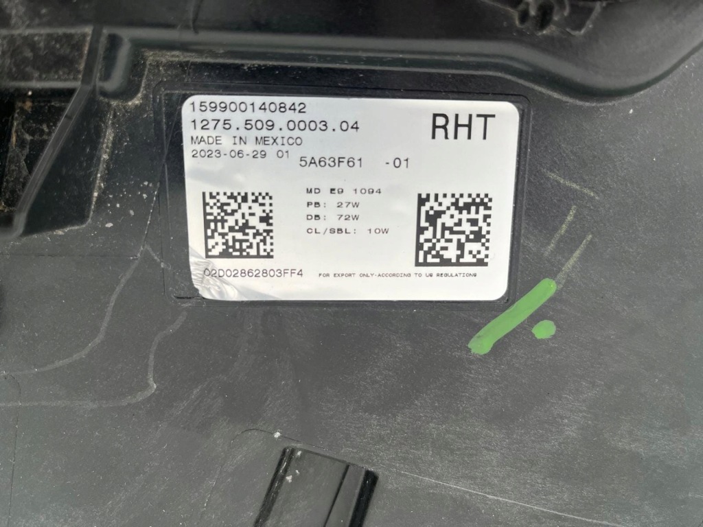 Лампа левый перед bmw x7 g07 lift 5a63f61 lci led оригинал eu ładna Недорого