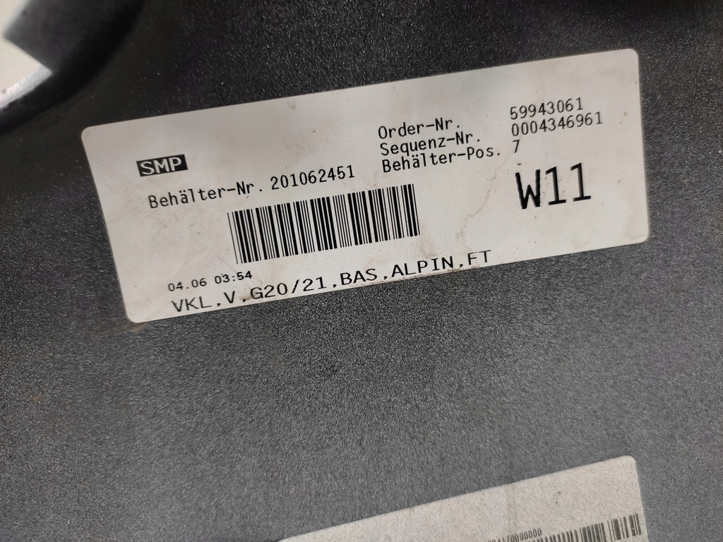 фото №9, Bmw 3 g20 g21 бампер передній перед 4pdc