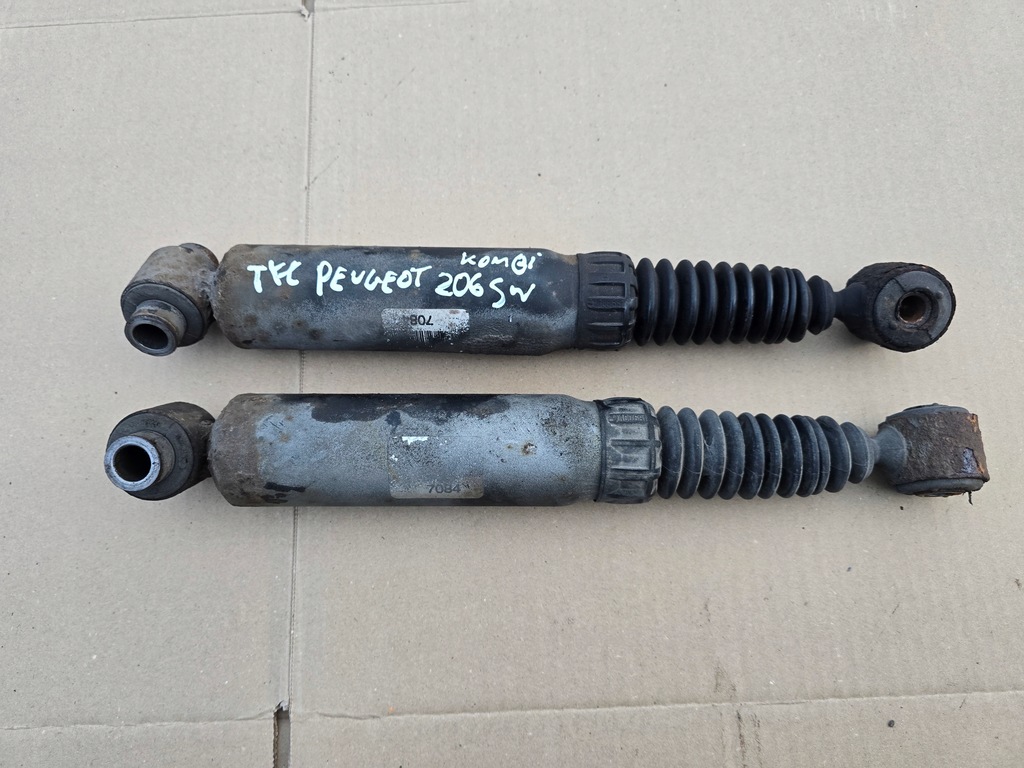 фото №1, Амортизаторы задняя задние комплект peugeot 206 sw cabrio