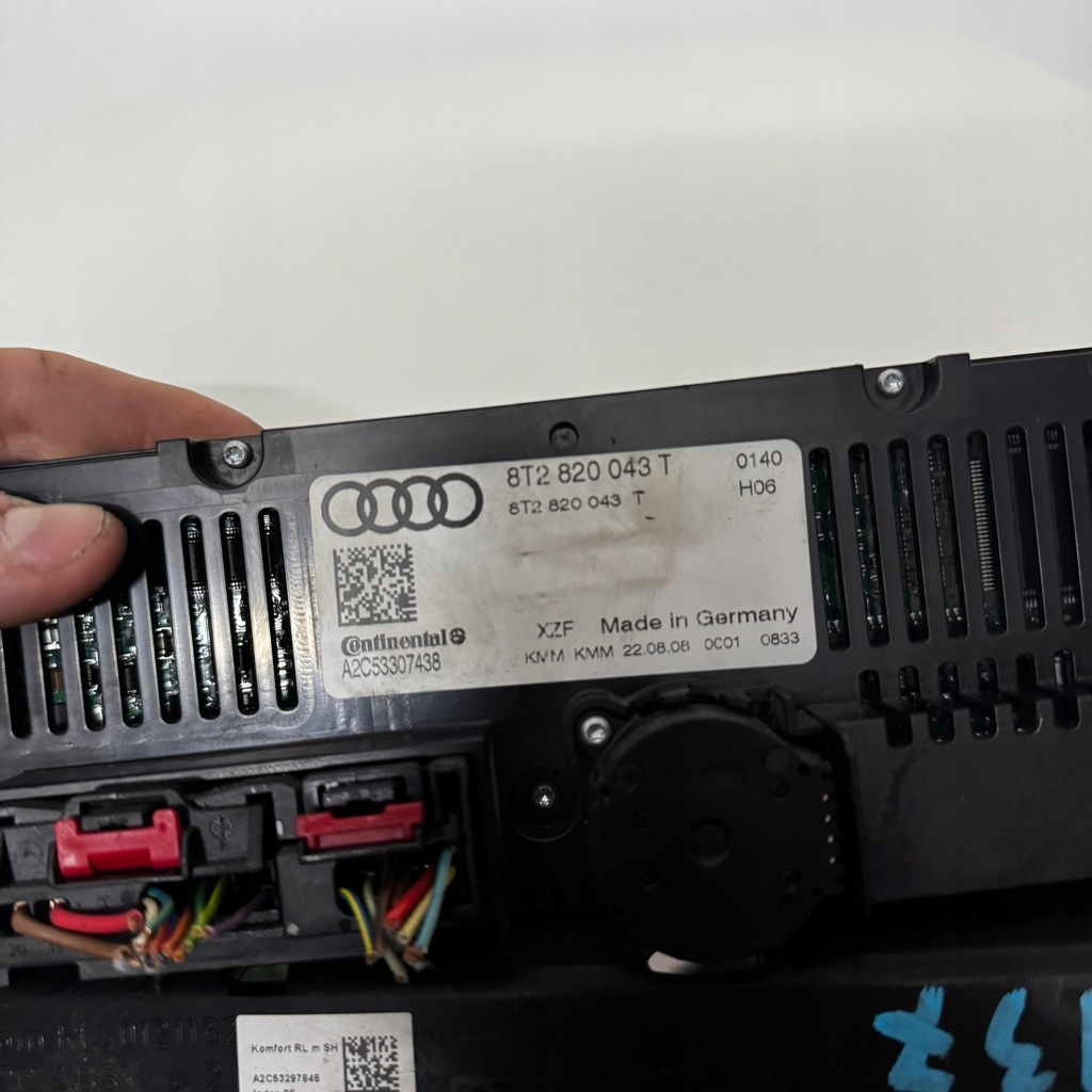 фото №7, Панель кондиціонера обдув audi a4 b8 8t2820043t