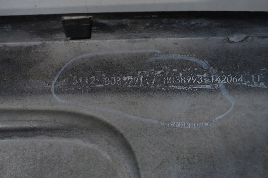 Bmw x1 e84 m-pakiet 2009- накладка спойлер диффузор бампер задний  8038991 в Украине