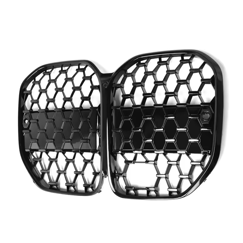 фото №9, Bmw 4 g22 g26 gran coupe 2020- решётка радиатора бампера решётки радиатора решётка радиатора czarna