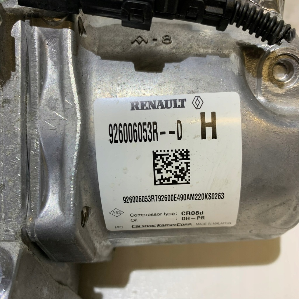 фото №4, Renault arkana logan sandero duster ii компресор кондиціонера 926006053r