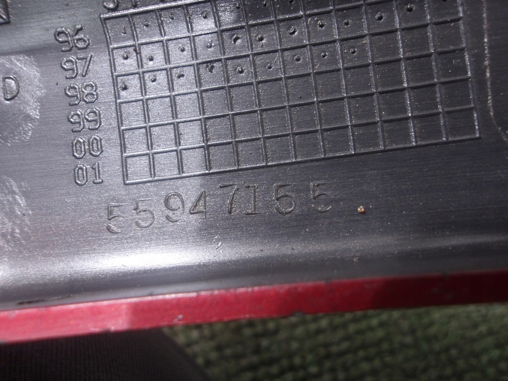 фото №9, Jeep cherokee xj lift 97-01 накладка молдинг na крыло левый перед 55947155