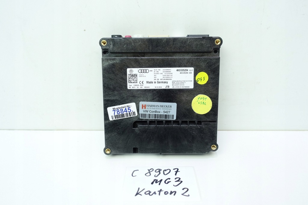 фото №1, Модуль блок управления вызова помощи sos 4ke035284