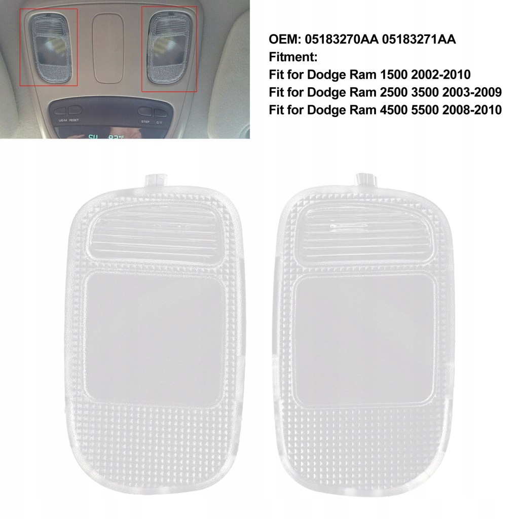 Передняя фара kopułkowa накладка obiektywu 05183270aa подходит к dodge ram в Украине