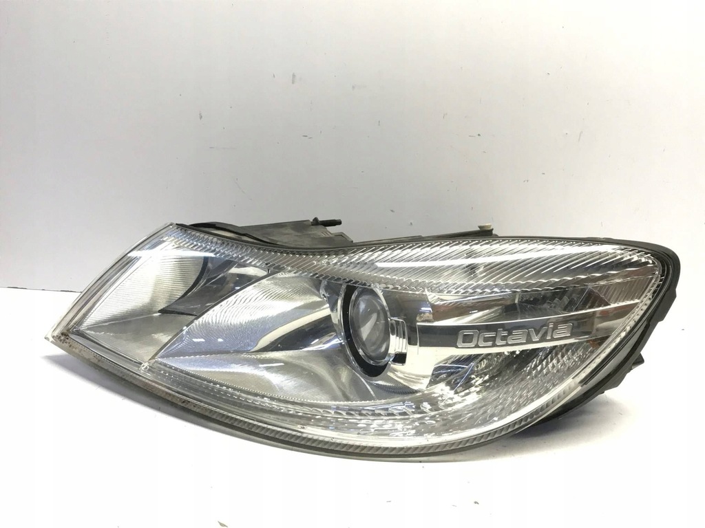 фото №8, Skoda octavia 2 ii bi ксенон lift поворотний комплектна ліва лампа 1z1941015g