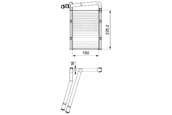 фото №2, Отопитель kia valeo