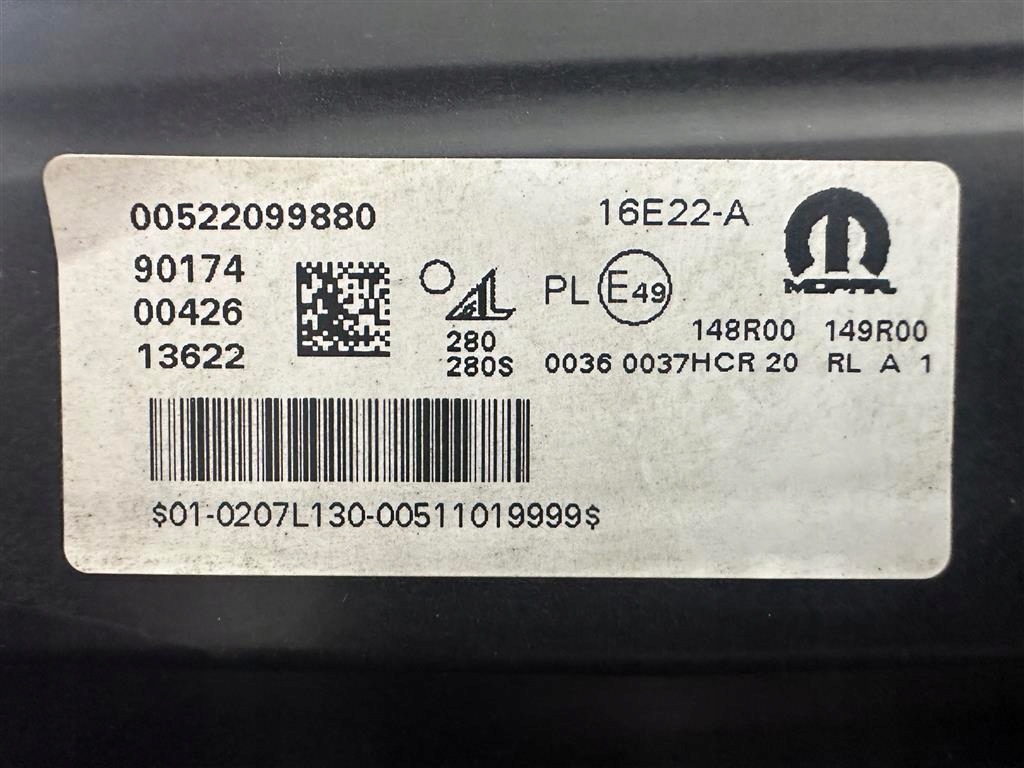 фото №5, Jeep compass 2 ii fl lift 20r+ права лампа перед full led kpl.