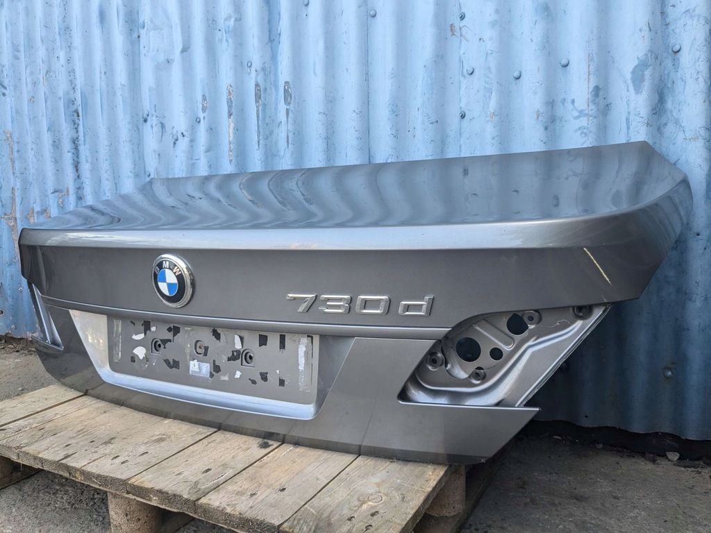 фото №9, Кришка багажника багажника задня sterlinggrau 472 bmw 7 e65 e66 05-09r lift