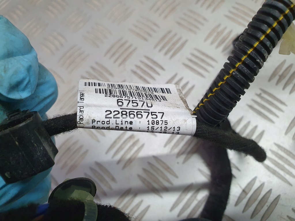 фото №6, Джгут електропроводка двері лівих передніх insignia