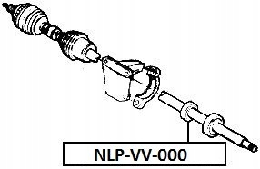 фото №2, Підшипник підпори піввісь volvo 3502019