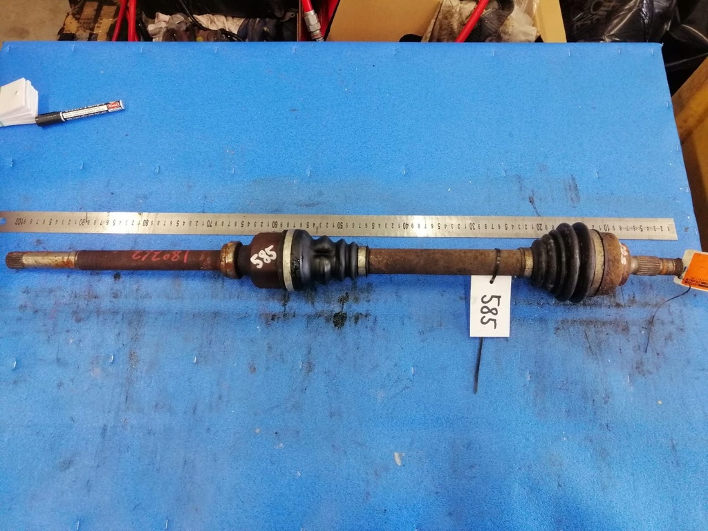 фото №1, Citroen berlingo 2008 r правая 1.6 бензин приводной вал