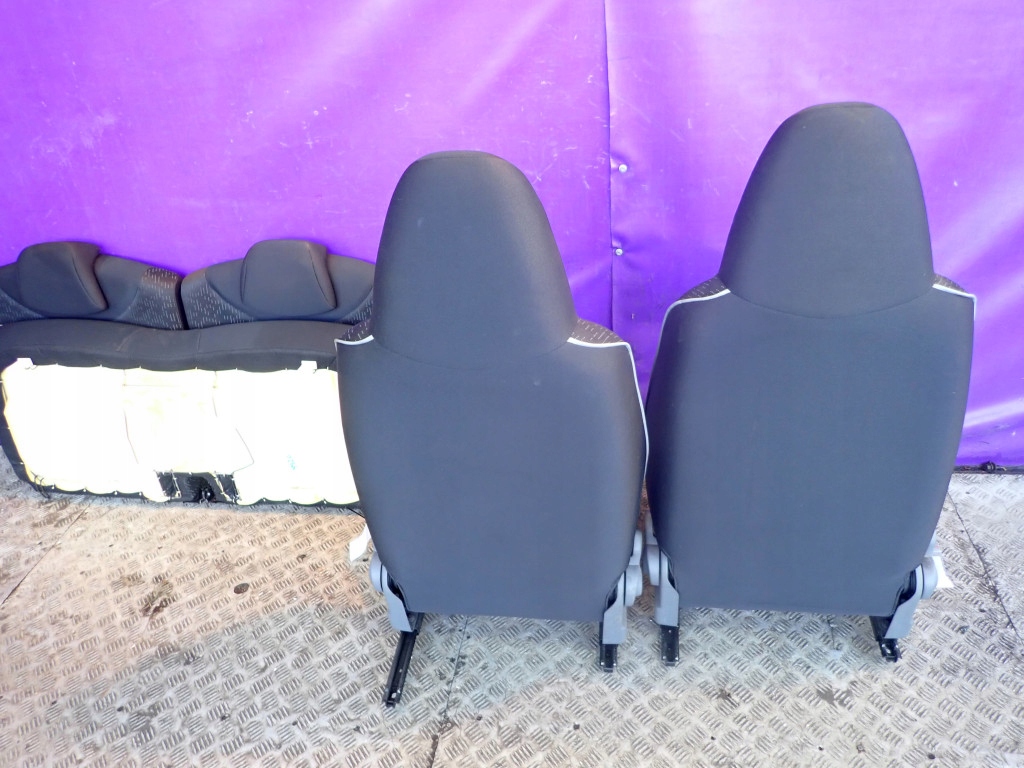 фото №7, Peugeot 107 c1 i eu 5d сиденья комплект перед правый левый водителя заднее сиденье