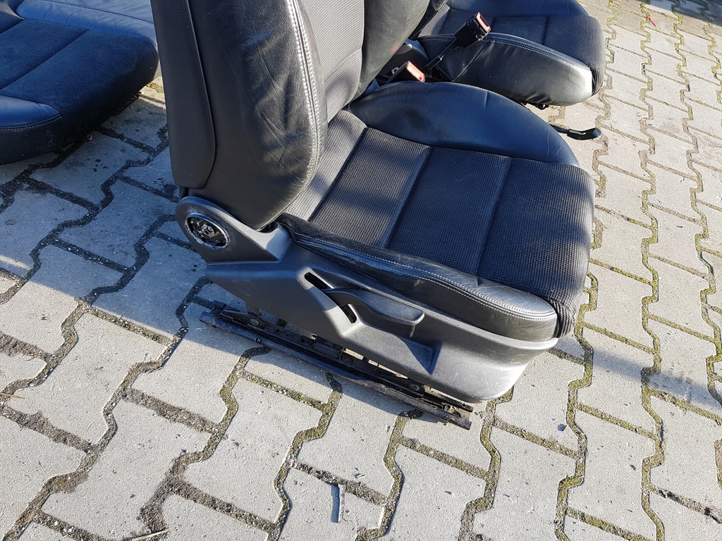 фото №8, Audi a3 8p s-line сидіння напівшкіра заднє сидіння 5d sportback