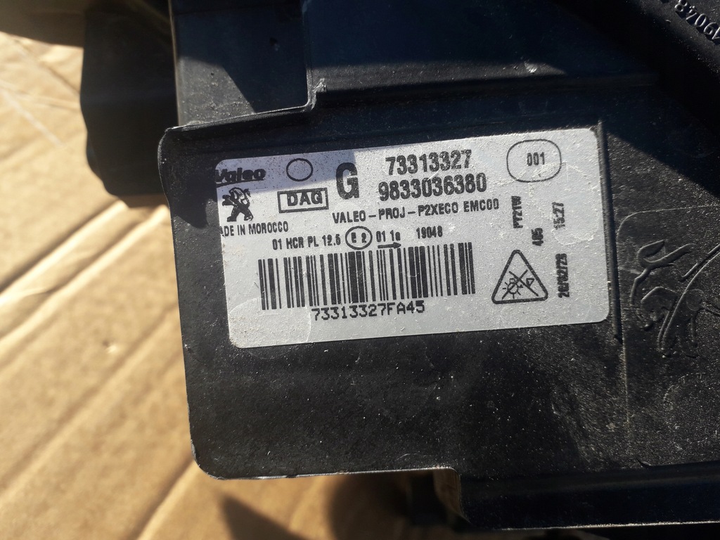 фото №9, Лампа передня ліва peugeot 208 ii 19- europa