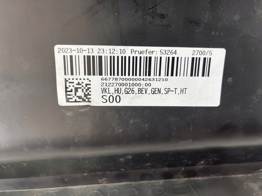 фото №16, Bmw i4 g26 спойлер накладка бампера задняя 8737066