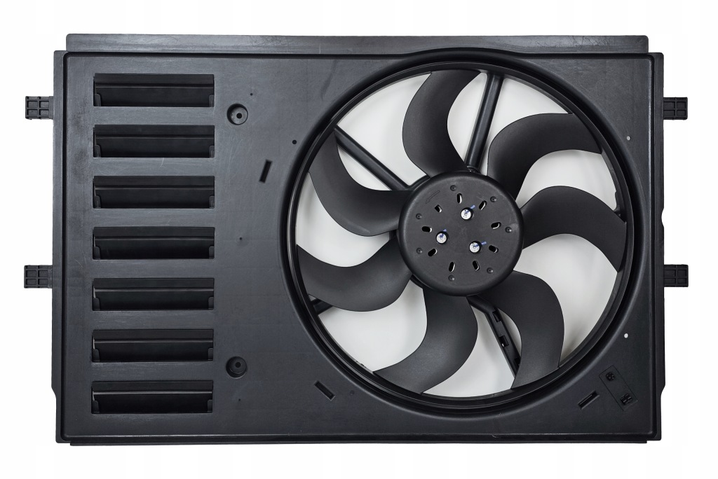 фото №3, Вентилятор з модуль skoda rapid fabia i ii iii roomster tsi tdi / 4 контакти