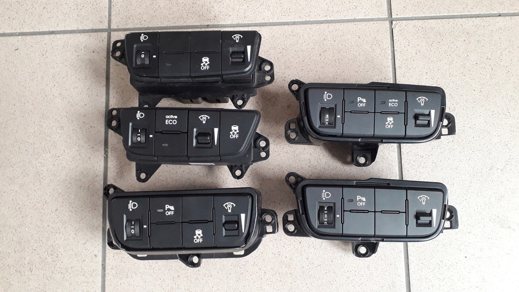 фото №1, Hyundai veloster панель світла esp перемикач