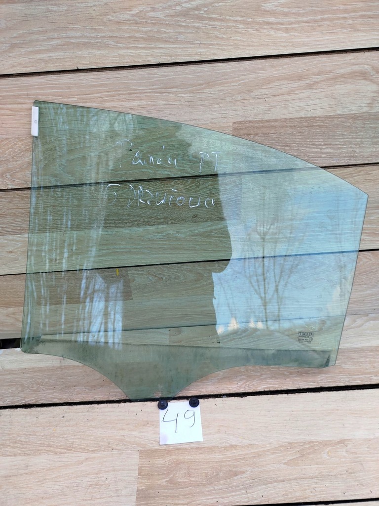 фото №1, Стекло боковая дверь правый задняя fiat panda ii 5d