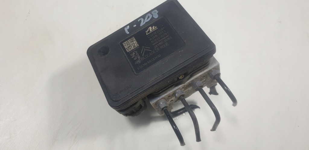 фото №1, Peugeot 208 насос abs esp 9804162080