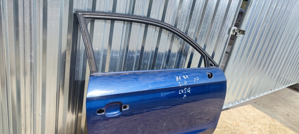 фото №12, Дверь правый перед audi a1 8x lx5q 3-дверь