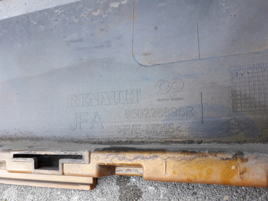 фото №13, Renault scenic 4 iv 16- бампер задний задняя 850228896r