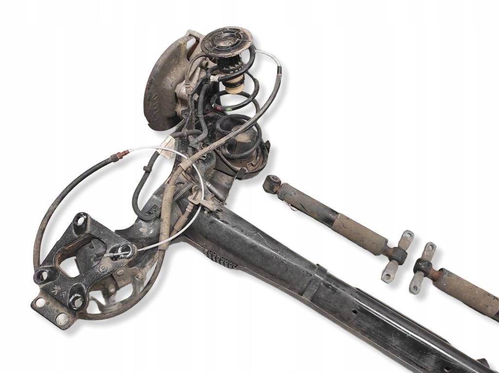 фото №4, Балка підвіска oś задня неушкоджена peugeot partner iv peugeot rifter