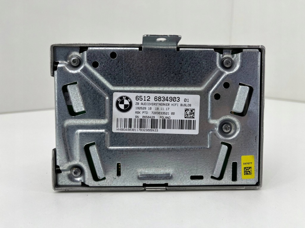 Bmw 5 g30 g31 модуль радио усилитель hifi 6834903 Цена