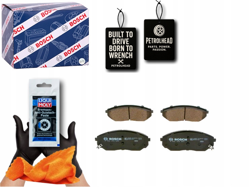 фото №1, Тормозные колодки тормозные перед honda accord vii civic viii od #petrolhead pro+ kit3