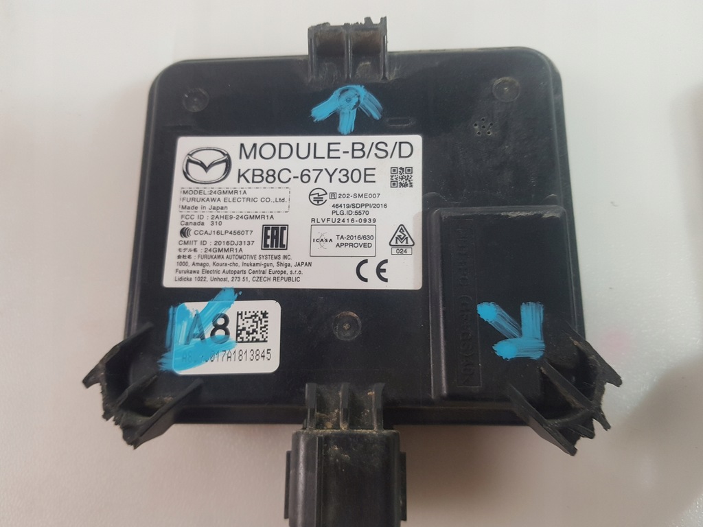 фото №1, Mazda cx5 ii 17-радар датчик мертвого pola задняя левый usa