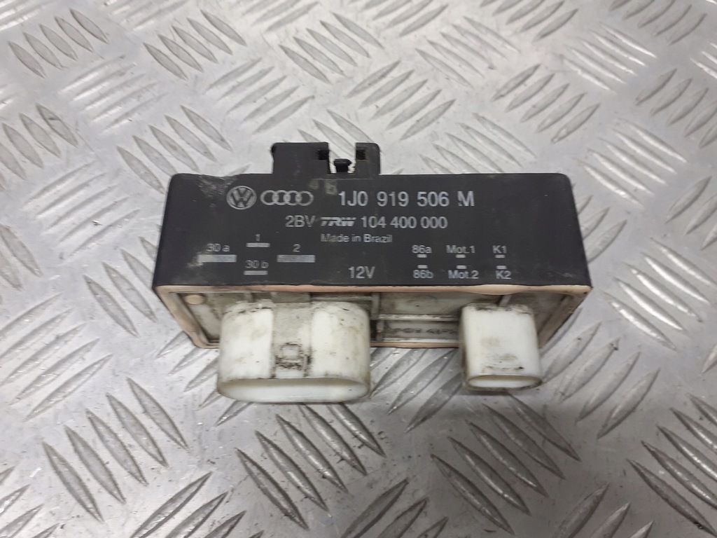 фото №1, Блок керування модуль вентиляторів vw fox 1.4 tdi