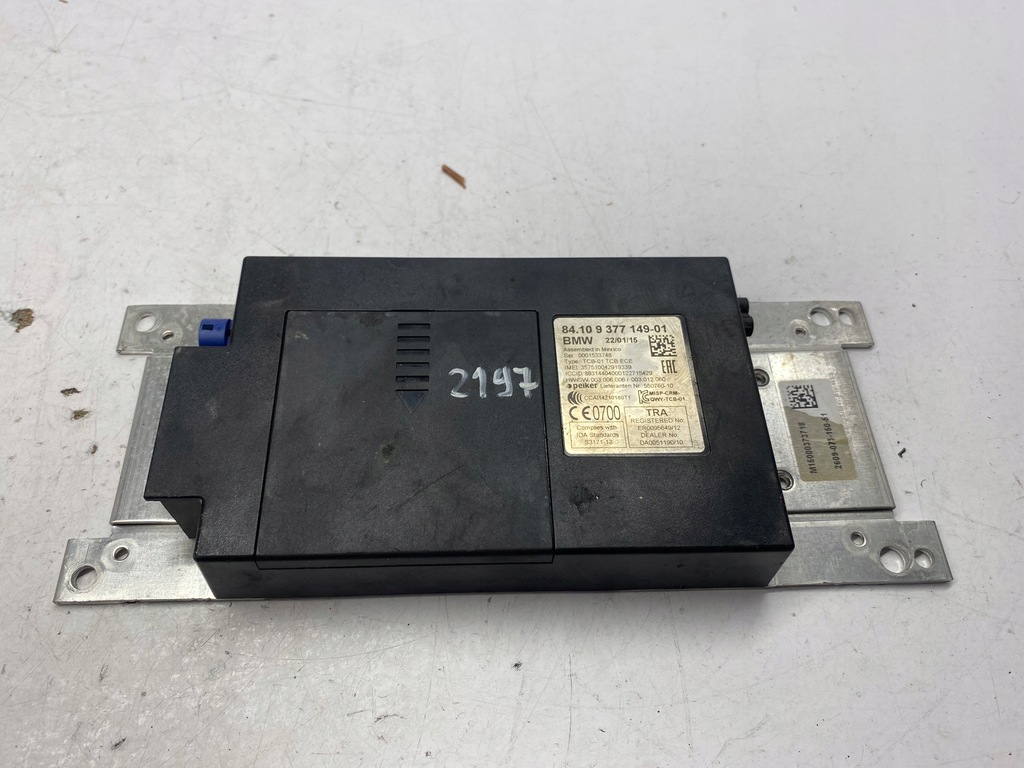 фото №1, Bmw 1 f20 модуль блок керування telematic 9377149