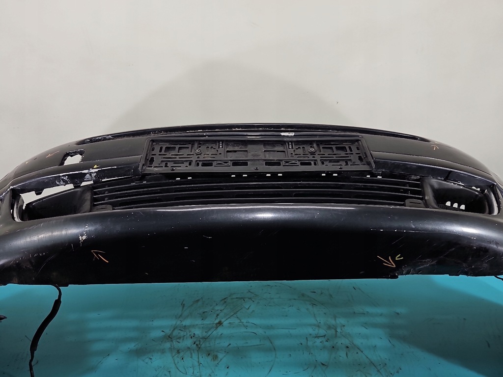 фото №12, Бампер перед citroen c5 ii x7 чёрный eypc омыватель