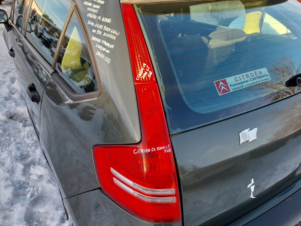 фото №9, Citroen c4 i лампа левый задняя левая задняя