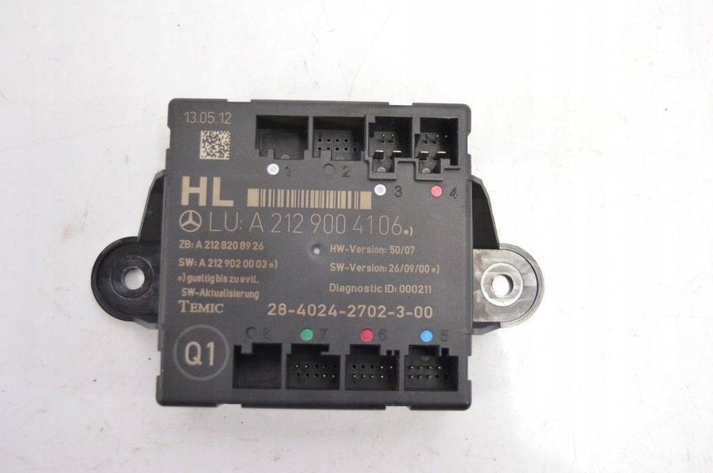 фото №11, Модуль дверь левый задняя mercedes w212 a2129004106
