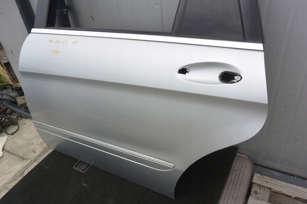 фото №6, Дверь левая задняя mercedes r-klasa w251 long c775