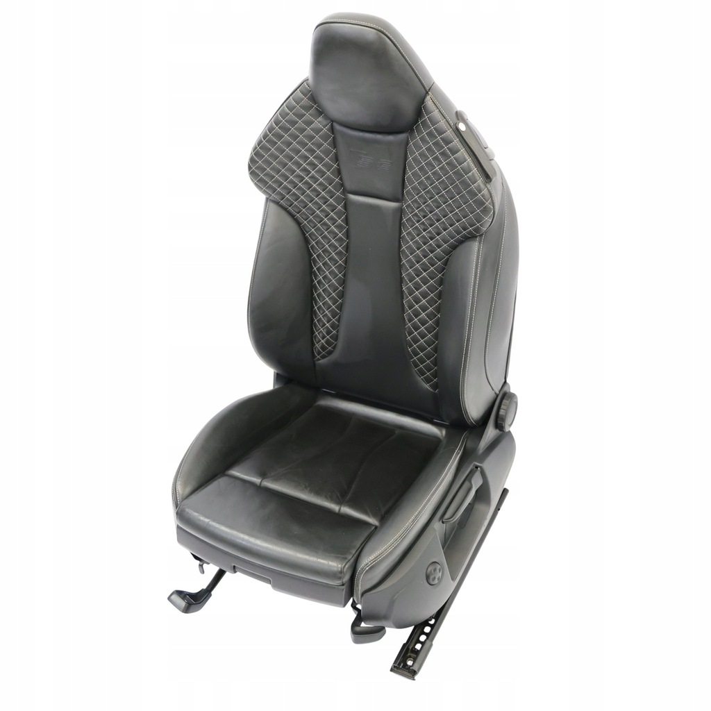 фото №9, Audi a3 s3 8v cabrio сиденье подогреваемый левый перед передний czarna кожа