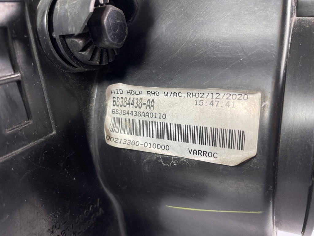 фото №8, Dodge challenger 2020 фара лампа передняя правая перед ксенон с туннель