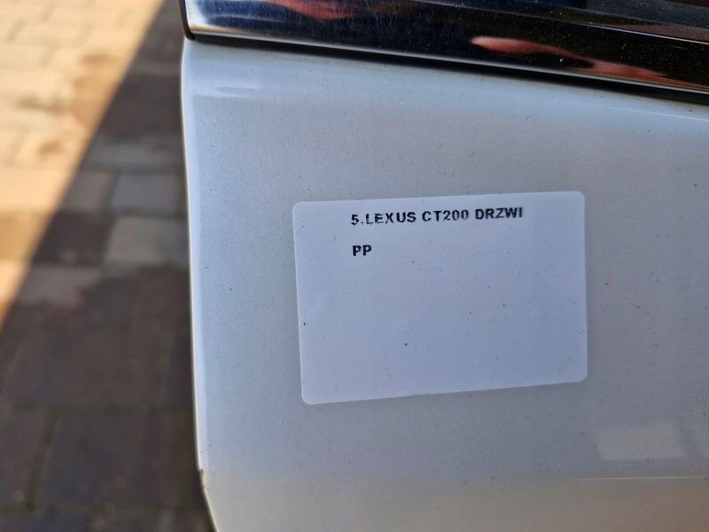 фото №2, Lexus ct200h дверь правое перед правый перед