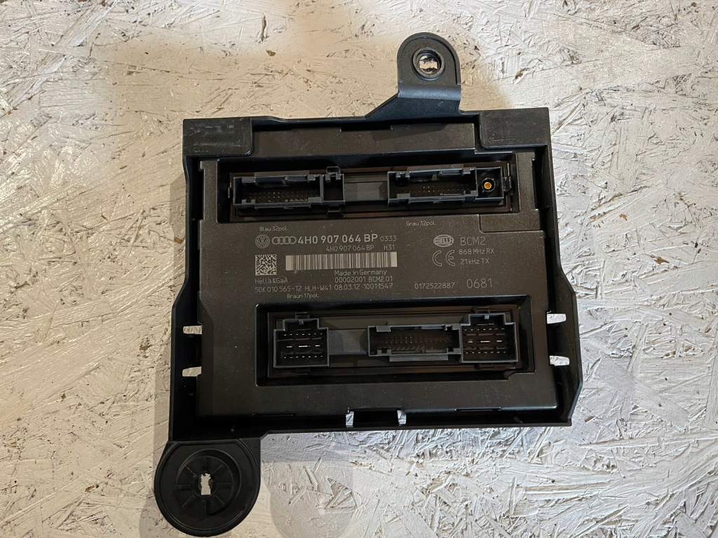 фото №1, Модуль комфорта кронштейн audi a7 4g 4h0907064bp