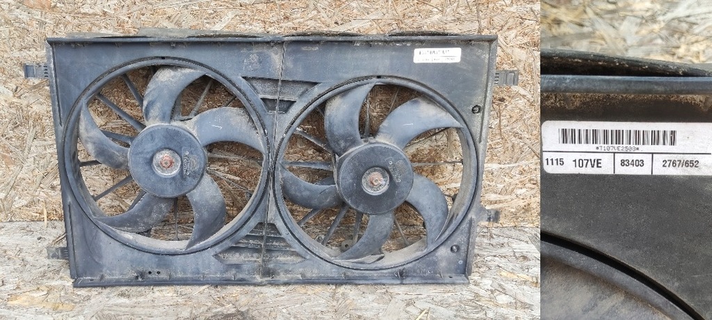 фото №1, Вентилятор радиатора chrysler sebring 2006 - 2012