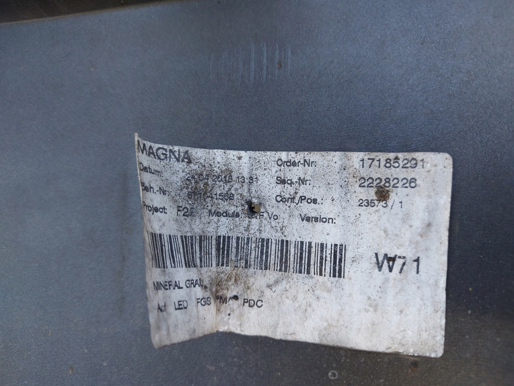 фото №9, Bmw 2 f22 f23 m набор бампер передний перед