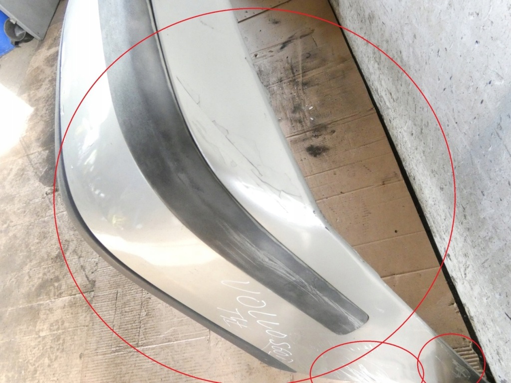 фото №8, Бампер задняя задний 426-26 volvo s60 i sedan 00-04