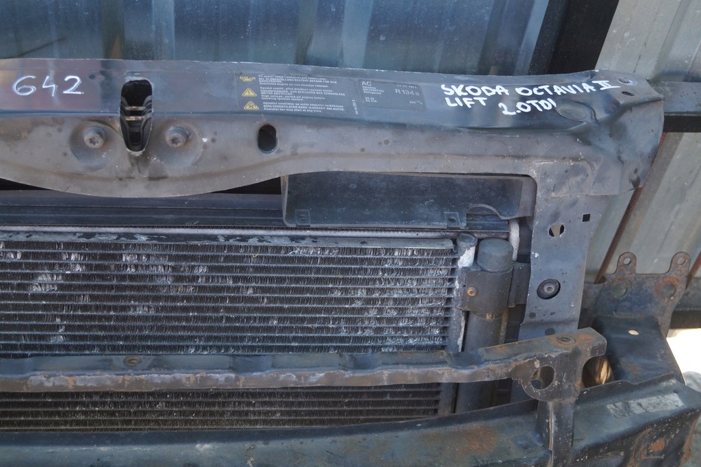 фото №5, Pas передний радиатор skoda octavia ii lift 2.0tdi